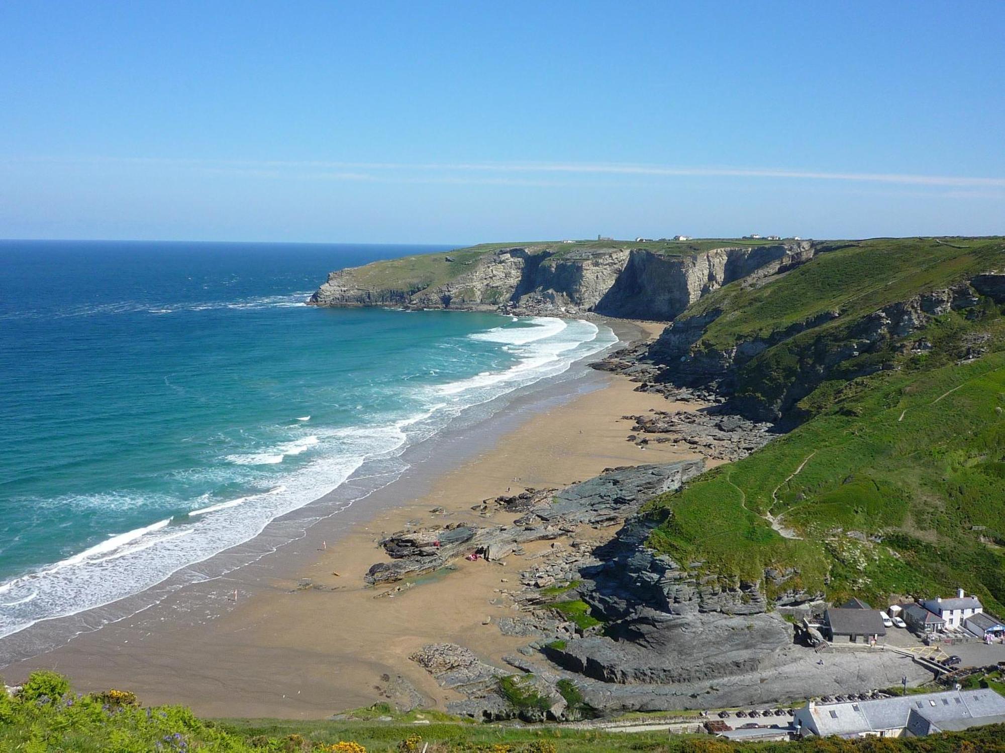 The Poldark Inn Delabole Exterior photo
